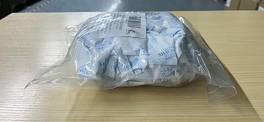 O2frepak 5 Gram(200Packs) Food Grade Moisture Absorbers Silica Gel Packs Desiccant for Storage,Food Safe Dessicant Silica Gel Packets for Moisture Storage Control