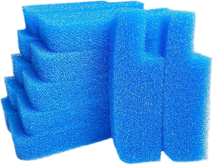 SHIGATSU 12 Pack Replacement Aquarium Sponge Foam Filter Pads for Seachem Tidal 35 Filter