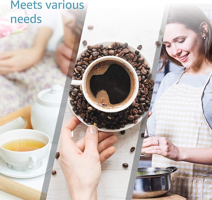 AQUA CREST Faucet Water Filter, Replacement for Brita® Filter, Brita® 36311 On Tap Water Filtration System, FR-200, FF-100, 100 Gallons, Chrome (2 Packs)