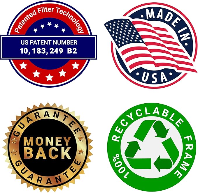 No Toil, Castle One-Year HVAC Furnace Filter, 20" x 24" x 1"