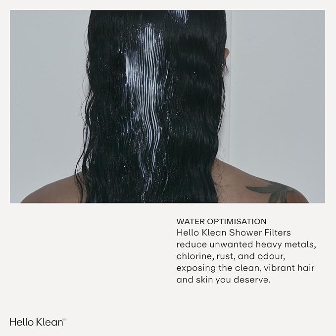 Shower Filter in Beige - Filter Unwanted Metals, Chlorine & Impurities Found in Shower Water - Improves Quality of Skin & Hair - Quick Easy Install For In-Line & Electric Shower