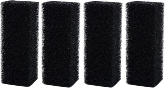 ALEGI Aquarium Bio Sponge Filter Media, Replacement Foam Insert Fit for 110 / Filters,30 PPI (AC110-4pcs)