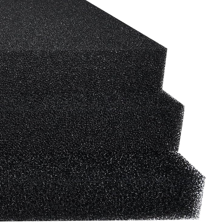 ALEGI Aquarium Sponge Filter Pad, Bio Filter Media Foam Sponges, Cut-to-Size Foam for Fish Tank (20"x20"x1.57" (20PPI))