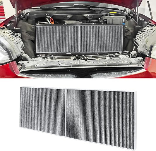 Air Filter Compatible with Tesla Model X 2015 2016 2017 2018 2019 2020 Cabin Air Filter HEPA Air Intake Filter Replacement with Activated Carbon