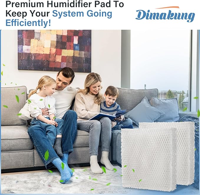 HC22E1003 Humidifier Filter Pad Replacement for Honeywell HE220 HE225 HE240 HE100 HE150 Whole House Humidifier Wicks, Replace HC22P1001 HC22A1007 - Pack of 2