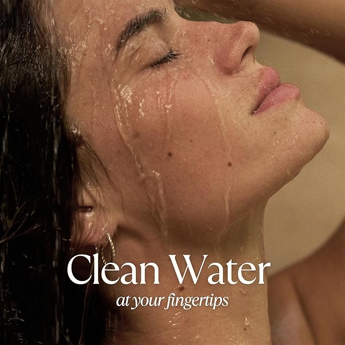 NUUD Filtered Shower Head | Removes Chlorine, Heavy Metals + Contaminants for Healthier Scalp, Skin & Hair | Protects Hair & Soothes Dry Skin | High Pressure Shower Head Filter | Chrome