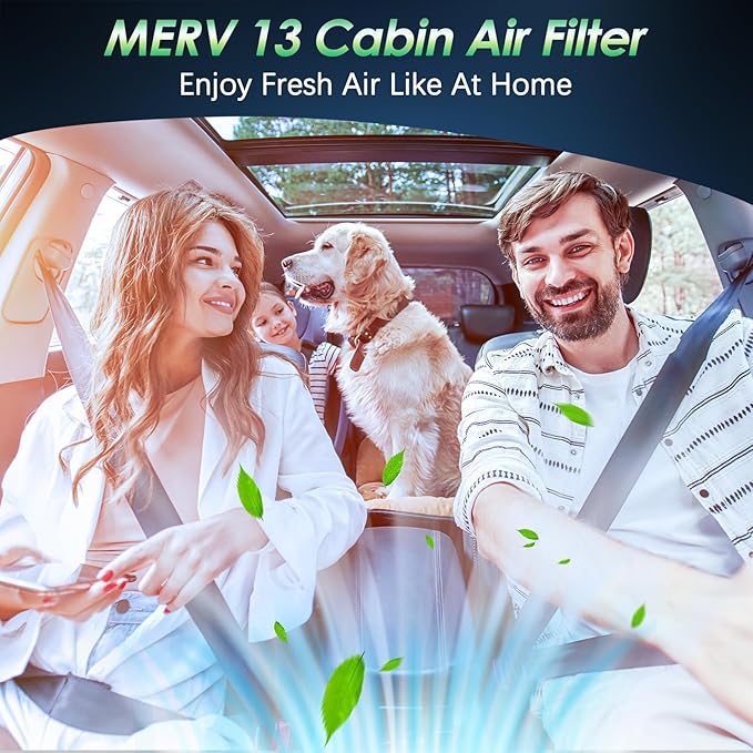 Tested MERV 13 Cabin Air Filter with Activated Carbon, CF10361 for Chevrolet Cobalt(2005-2010), HHR(2006-2011), Pontiac G5(2007-2009), Pursuit(2005-2006), Saturn Ion(2003-2007).