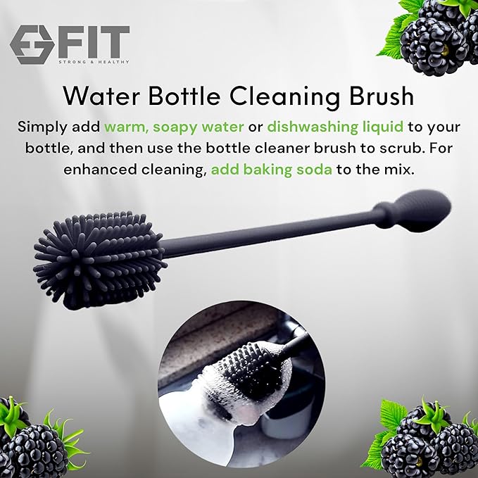 FIT Strong & Healthy 32 oz Glass Water Bottle with Straw Lid, Time Marker, Sleeve & Extra Lid - Motivational, Wide Mouth 1 Liter Glass Drinking Bottle