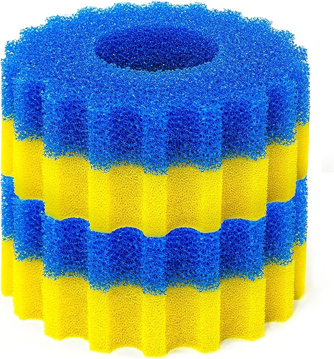 Pond Filter Sponges Replacement for VIVOHOME/VEVOR/VIVOGROW 1580/1840 GPH Pond Filter Parts Compatible with SUNSUN/Grech CPF-2500/3500 Pond Filter Replacement Pads for Koi Ponds