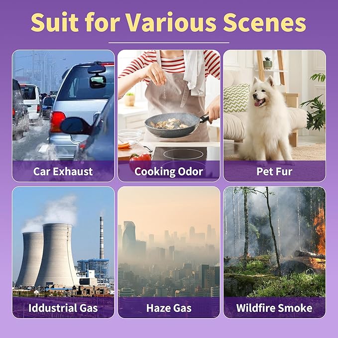 2 Packs AP100-A/B Air Filter Compatible with AromaRoom AP100-A White / AP100-B Black Air Cleaner Purifier,2 Packs 3-in-1 AP100-A Premium Replacement Filters and Extra 8 Packs Aroma Pads