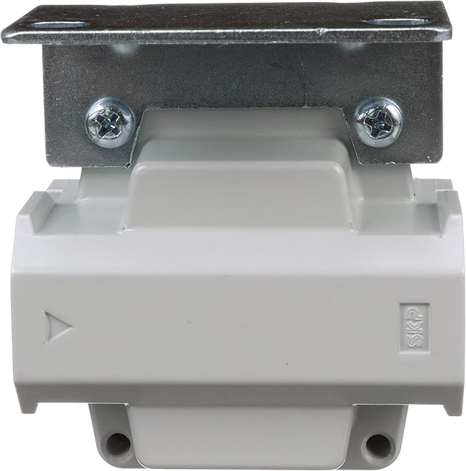 PneumaticPlus SAF400-N04B-MEP Compressed Air Particulate Filter 1/2" NPT, 10 Micron - Metal Bowl w/Manual Drain, Bracket