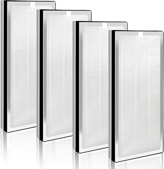 40 Replacement Filters Compatible with MA Air Purifier 40 Series, 3 in 1 with Pre-Filter, H13 Filter and Activated Carbon Filter, 4 Pack