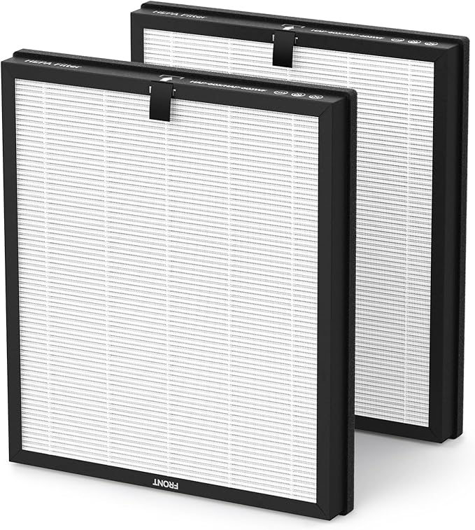 HAP603 Replacement Filter Compatible with ECOSELF HAP603 Air Purifier, White, 2 Pack