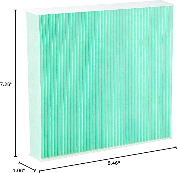 Spearhead HEPA Breathe Easy Cabin Filter, Up to 99.97% Filtration of 0.3 Micron Particles w/No Airflow Reduction (BE-157H)