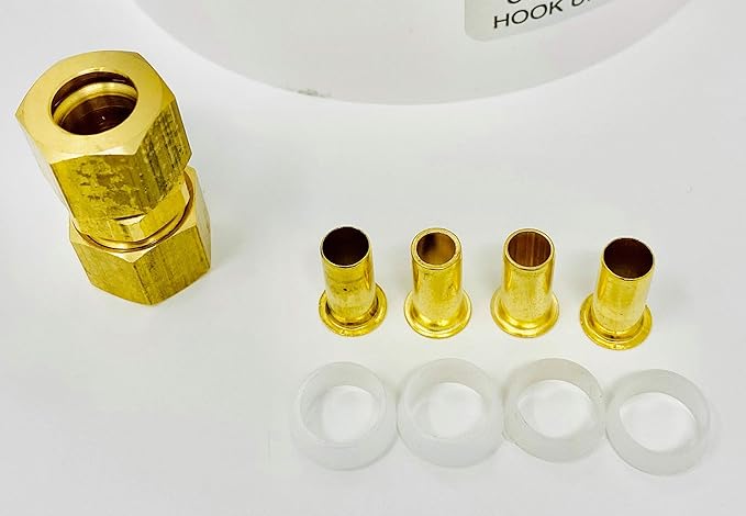 5-Stage Under Sink Counter Water Filter System (25,000 Gallon Rated) - NSA 100S and 100X Replacement Made in USA by USA Filtration