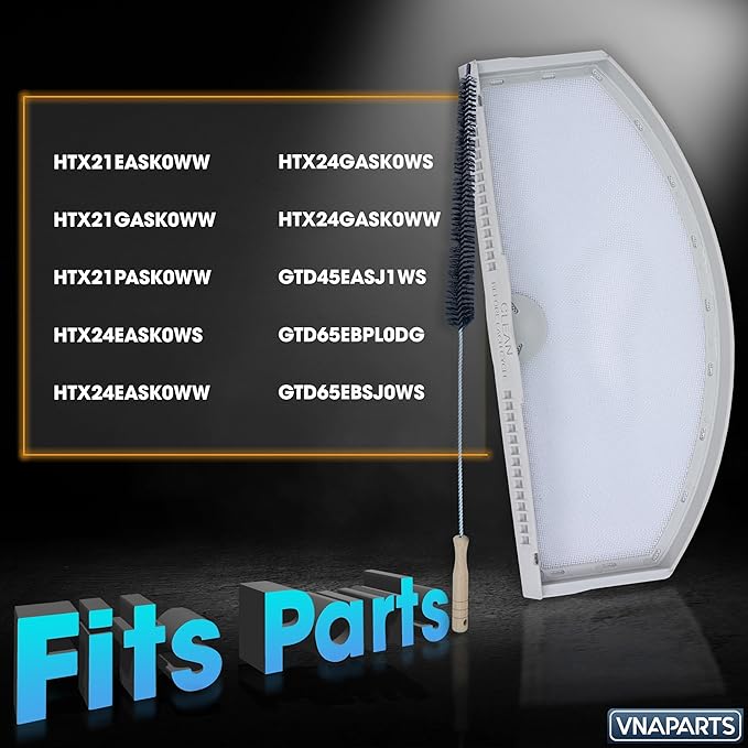 For Hotpoint HTX21EASK0WW HTX21GASK0WW HTX21PASK0WW HTX24EASK0WS HTX24EASK0WW HTX24GASK0WS HTX24GASK0WW Dryer Lint Filter Screen Replacement For GE GTD45EASJ1WS GTD65EBPL0DG GTD65EBSJ0WS GTD42EASJ1WW