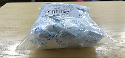 O2frepak 50Gram(20Packets) Food Grade Moisture Absorbers Silica Gel Packs Desiccant for Storage,Food Safe Dessicant Silica Gel Packets for Moisture Storage Control
