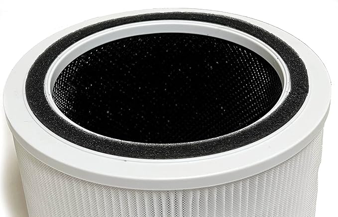 Nispira Core 200S Filter Replacement For LEVOIT Air Purifier Core 200S-RF 3-in-1 H13 HEPA Activated Carbon, 3 Pack