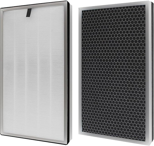 112 Replacement Filter Compatible with MA Series 112 V2.0 Air Purifier, 3-in-1 H13 Filtration True HEPA Activated Carbon Filter, (2 Pack)