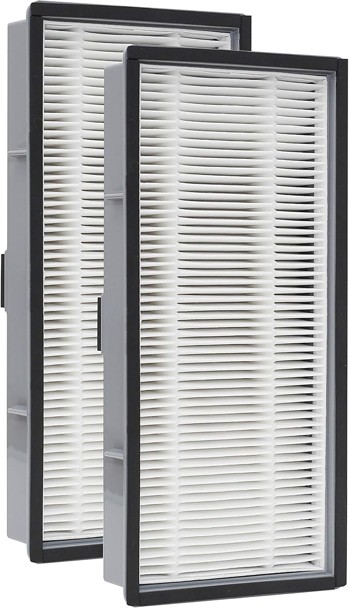 A/D/H True HEPA Replacement Filter, Advanced Allergen + Bacteria & Virus, Compatible with Filtrete FAP-TT-ADH, Replacement for Holmes HAP9243, Compare to AND Honeywell HPA060(BWM), 2 Pack
