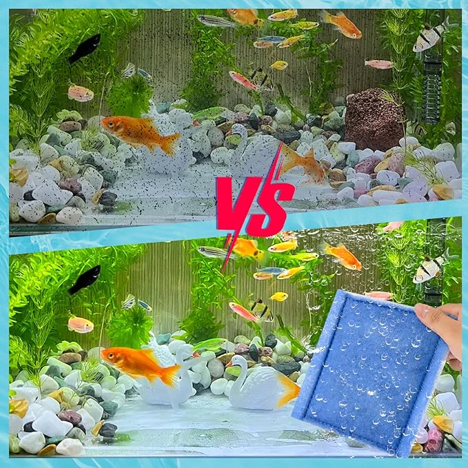 Aquarium Filter Cartridge 16 Pack Rite-Size C & EZ-Change #3 Fish Tank Filter Cartridge Replacement Compatible with PRO Power Filters 275/375 /Power Filters 200/350