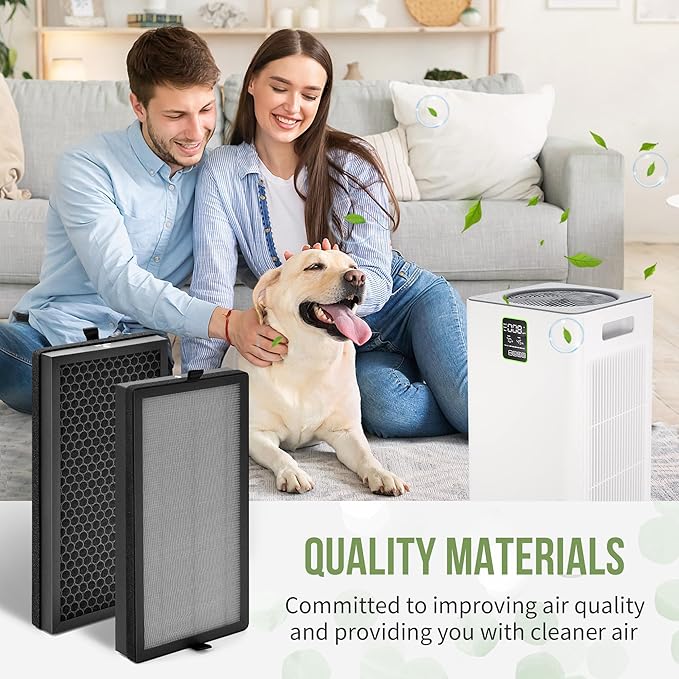 KF310 Replacement Filter Compatible with Kenmore Air Puri-fier Model PM3020, for KF310 1500e Series Air Replacement True HEPA Filter, Compare to Part# KF310, 2-Pack