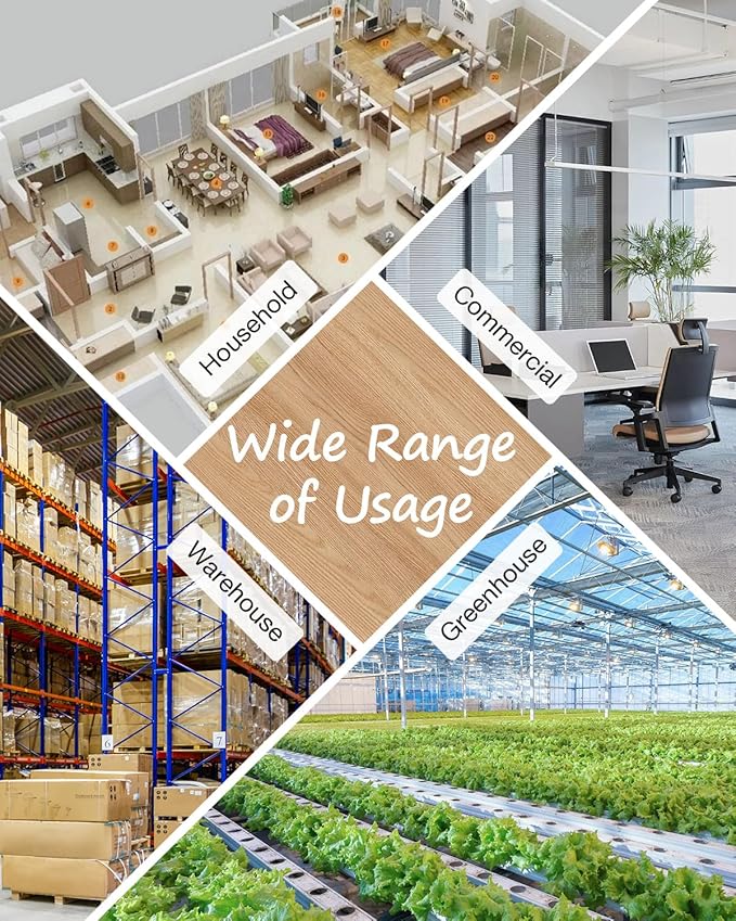 Mifasol Humidifier Large Room Warm and Cool Mist, 5.3Gal/20L Humidifiers for Home 1500 sq ft, Double Nozzles Whole House Humidifier, Humidifiers for Bedroom Plants Office Commercial Large Areas, White