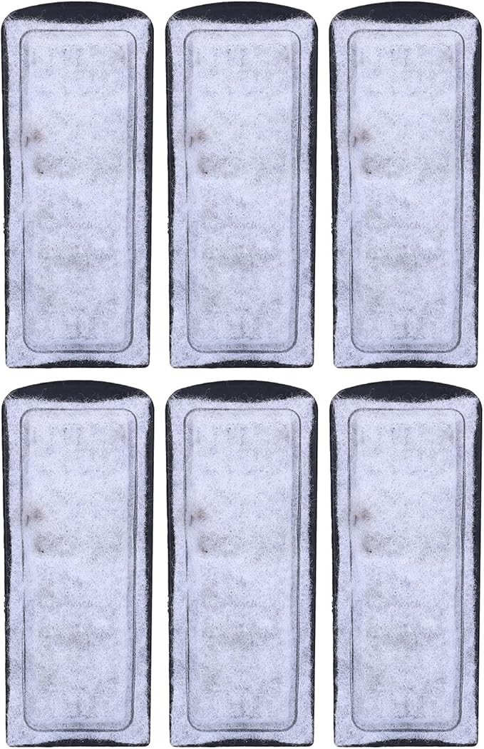 Jeanoko jbj Rimless Desktop Aquarium Filter Cartridge asin Fish Filter cartridges 17¡Á14¡Á4 6pcs Aquarium Filter Cotton Replacement wallmounted Filter Accessory for Fish