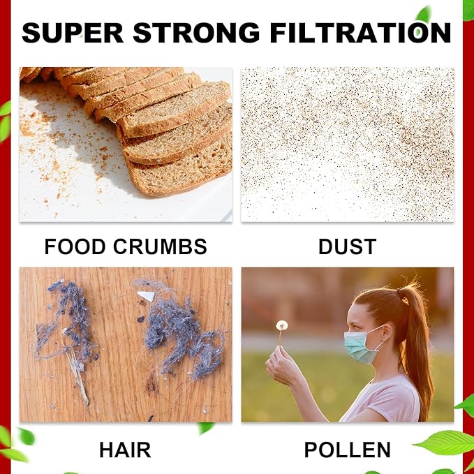 1 Pack Replacement Style P HEPA and Carbon Pre-filters Compatible with Aerus Lux Guardian Platinum Canister Vacuum Cleaner, with Handle