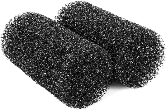 2PCS Internal Filter Sponge Foam, Aquarium Bio Sponge Rolls of Fish Tank Filter Accessories 4.5" x 2" (2Pcs Sponge)