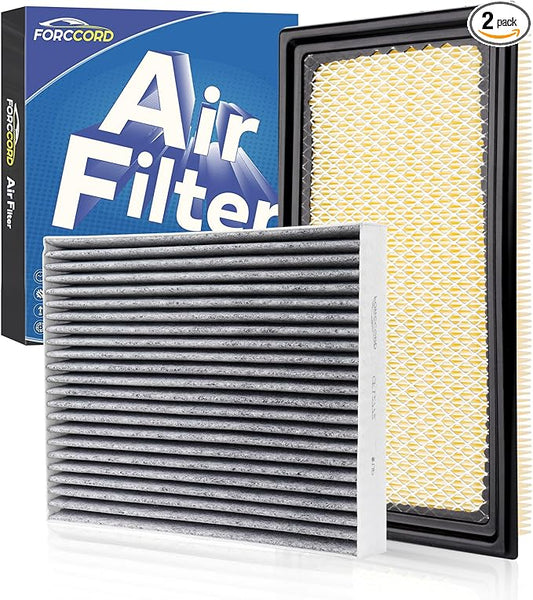 Cabin & Engine Air Filter Fit for Ford Explorer 2020-2025 2026 2.3/3.0L, Lincoln Aviator 2020-2026 3.0L, Police Interceptor Utility 2020-2025 3.0L Replace#JX6Z19N619BA CA10242 Car Accessories