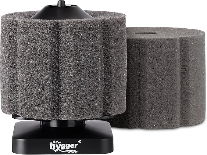 hygger Small Sponge Filter for Aquarium 3~30 Gallons Fish Tank Filter Betta Breeding Fry Shrimp Snails Foam Air Drive Filters