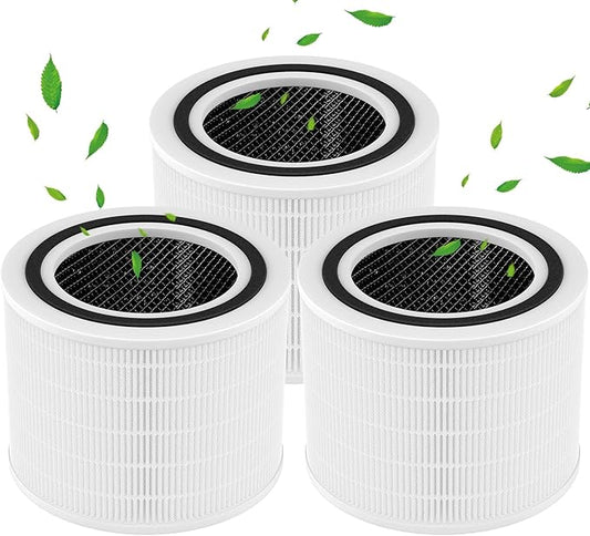 Core 200S Replacement Filter 3 Pack, 3-in-1 Filters Compatible with LEVOIT Core 200S Smart WiFi Air Purifier, HEPA Core 200S-RF Filters