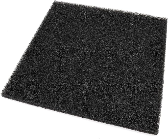Aquarium Filter Bio Sponge Pad, Foam Sponges Filter Media, Cut fit it Filter Accessories for Fish Tanks and Ponds (18"x18"x0.8" (20PPI) 1 Pack)