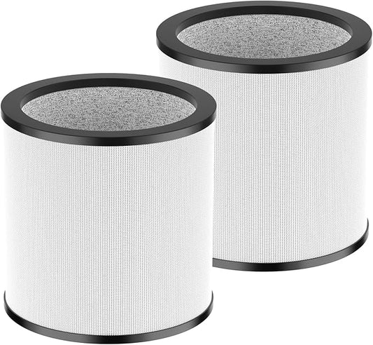 Upgraded TP01 Filter HEPA Replacement Filter Compatible with Dyson Tower Purifier Pure Cool Link TP01, TP02, TP03, AM11, BP01 Models, Compare to Part # 968126-03, 2 Pack