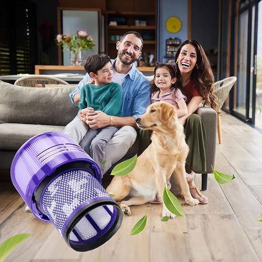 3 Pack V11 And V15 HEPA Filter Compatible for select Dysn V11 (SV14, SV15, SV17, SV28) and V15 (SV22, SV47) cordless vacuum cleaners. Replacement part for Dyson part number: 970013-02