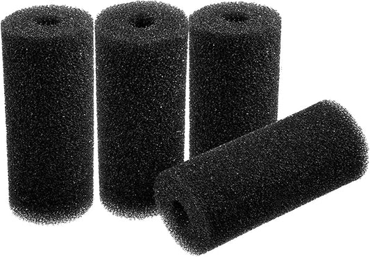 5.9" Pre-Filter Foam Replacement Sponge Filtration Kit for Pond Aquarium Fish Tank, 4 Pack