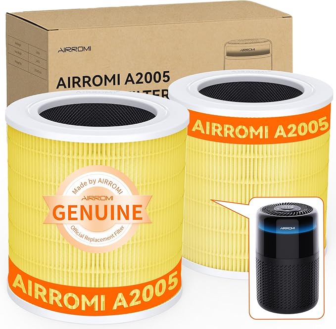 A2005 Yellow Pets Filter 2pack