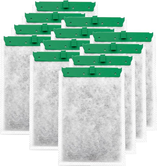 Aquarium 16 Pack Medium Filter Cartridges Compatible with Whisper Filters 10i IQ10 PF10 Power Filters
