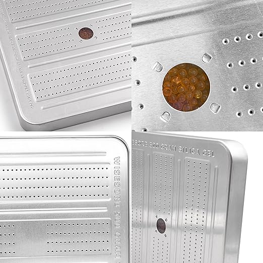 10 Packs 500 Gram Desiccant Canisters, Indicating & Rechargeable Gun Safe Dehumidifier, Portable Desiccant Canister, Silica Gel Moisture Absorber for Storage