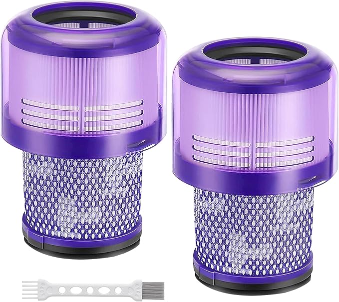 for Dyson V11 Torque Drive Cordless Vacuum Cleaner Replacement Filters Parts, Compatible with Dyson V11 SV14 Animal and V15 Detect Cordless Vacuum Models Filter, Part No.970013-02, 2 Pack