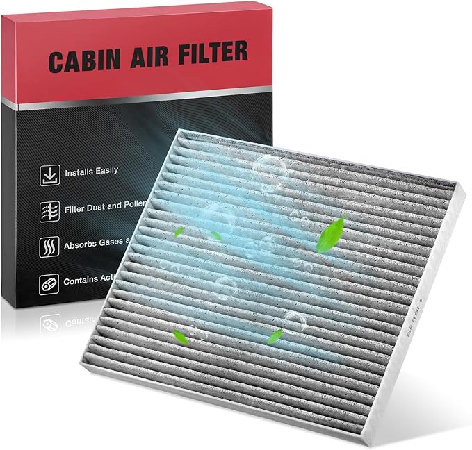 BDFHYK CF12283 Cabin Air Filter w/Activated Carbon Replacement for 2017-2024 Pacifica, 2020-2024 Voyager, 2021-2023 Grand Caravan