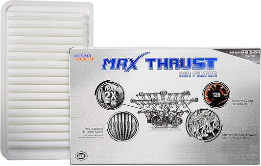 Spearhead MPG Defense Max Thrust Engine Air Filter For All Mileage Vehicles, Fits Like OEM, Restores MPG & Acceleration (MT-360)