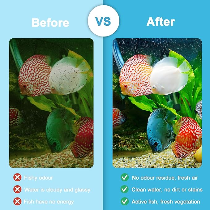 16 Pack Small Filter Cartridge Compatible with Aqueon, Aquarium Fish Tank Filter Cartridges Replacement for QuietFlow E Internal Power Filter Size 10 and Minibow Aquarium Filters Size 1/2.5/5 Gallon