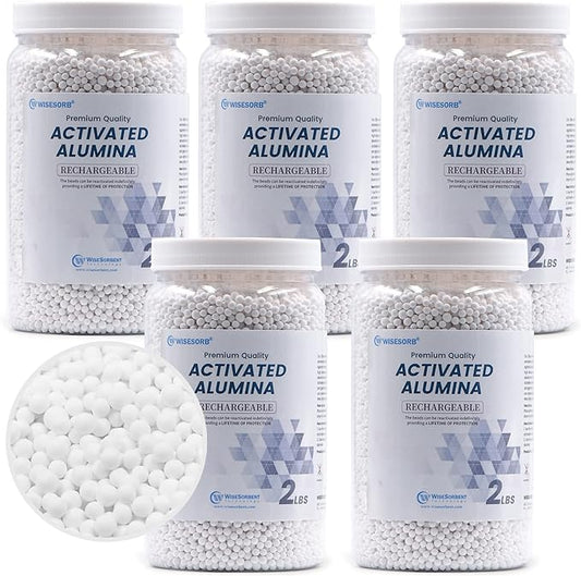 10 LBS Activated Alumina, Alumina Desiccant, Reusable Dessicant Dehumidifiers Desiccant Moisture Absorber