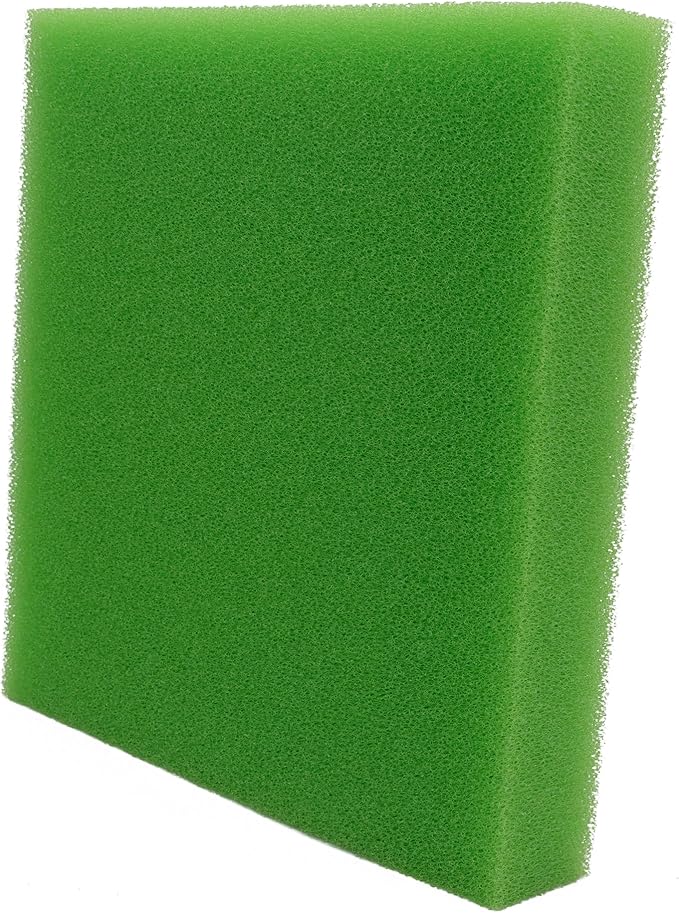 Aquarium Bio Sponge Pad Filter Media for Fish Tank,20/30/40PPI Open Cell Coarse Foam Block Foam Pre Filter Sponge (11" Lx 10.25" W x 2" H 30PPI)