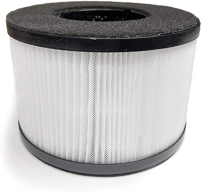 Nispira 3-in-1 True HEPA Filter Replacement Compatible with Himox Air Purifier AP01 H01. 1 Pack