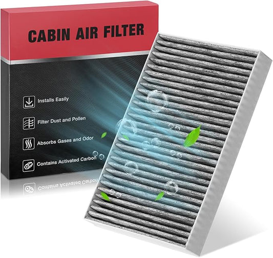 BDFHYK 1PC PC99490X Cabin Air Filter with Activated Carbon Compatible with Tesla S 2012 2013 2014 2015 2016
