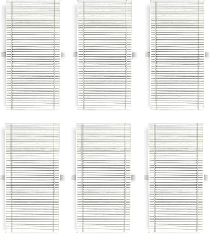 Fette Filter - Replacement Filter U Compatible with Honeywell HEPAClean U Filter HRF201B and Febreze FRF102B For HHT270, HHT290 & Febreze FHT170, FHT180, FHT190 - Pack of 6