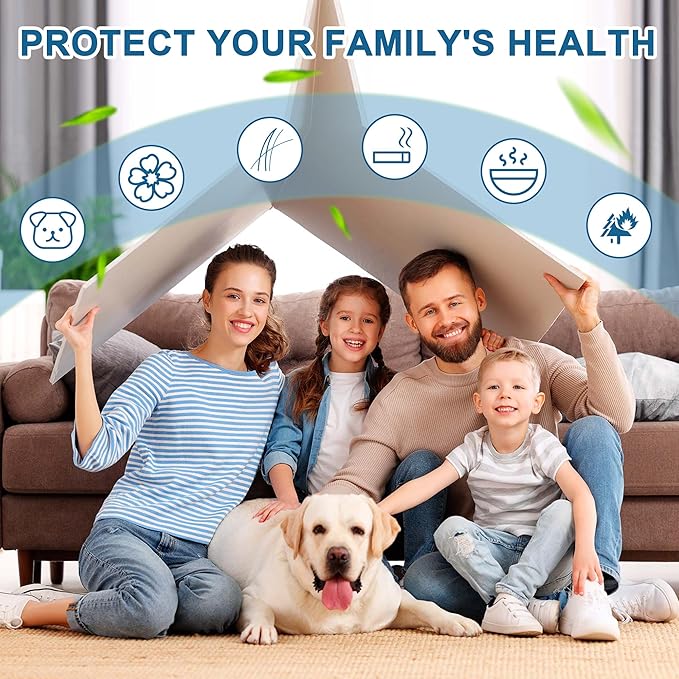 9 x 11 x 1 Air Filter for Santa Fe Compact70 Dehumidifier Ultra70 Element Compact2 UA 65H, 4 Pack